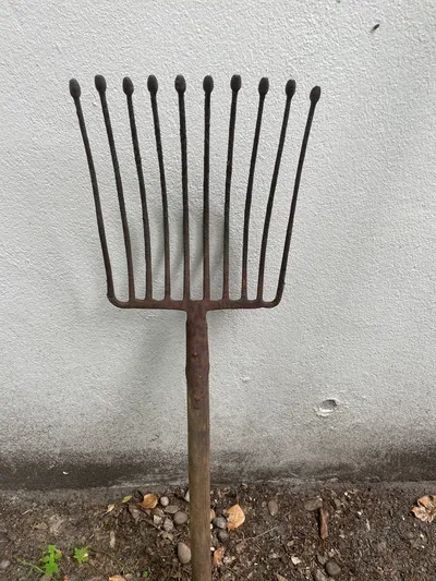Manure fork — Mistgabel